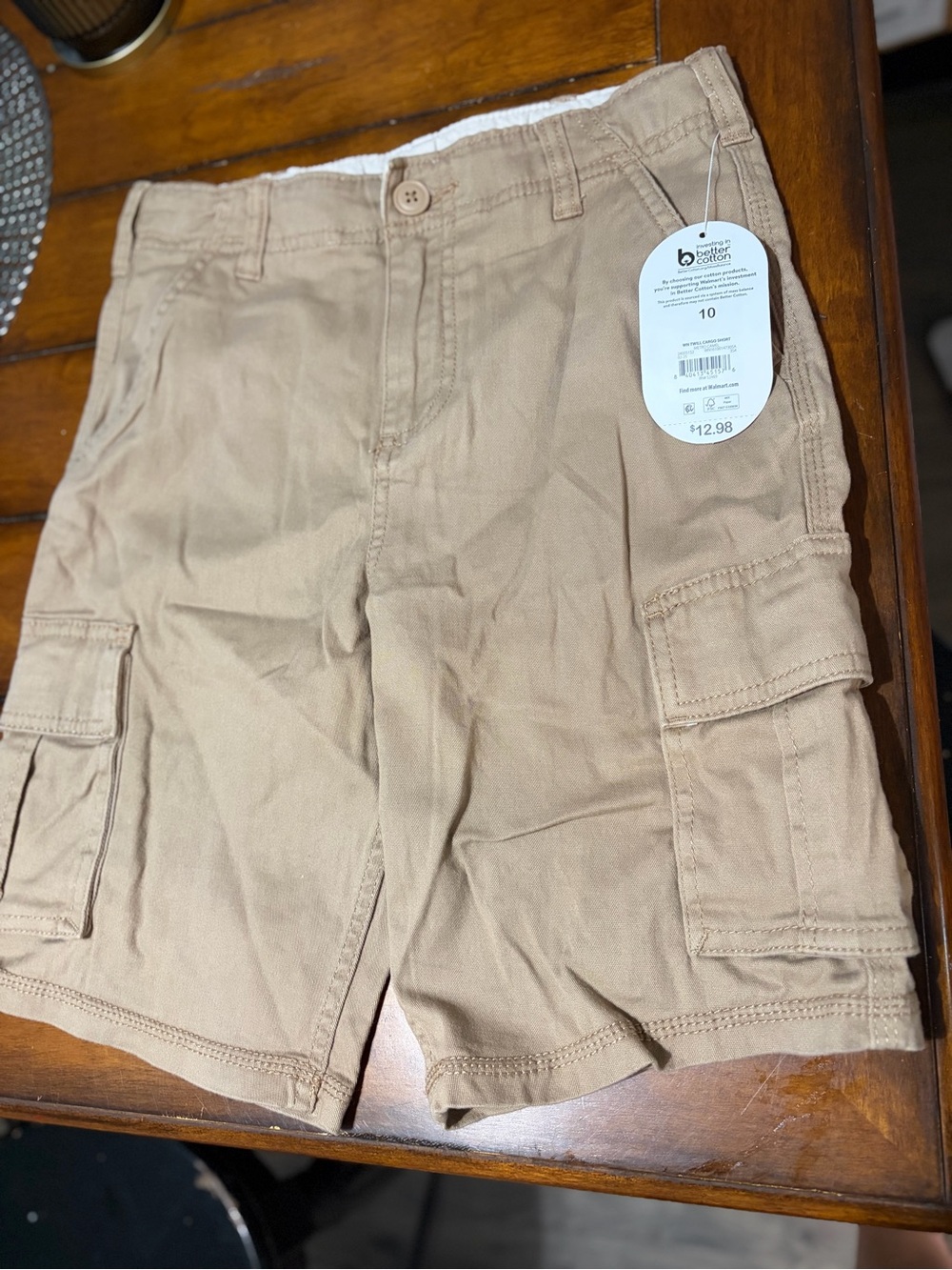wonder nation Tan Cargo Shorts